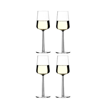 Iittala 1009140 Weißweingläser-Set Essence 4-teilig 0,33 L, Weiss/Opulenter Garten im Sale
